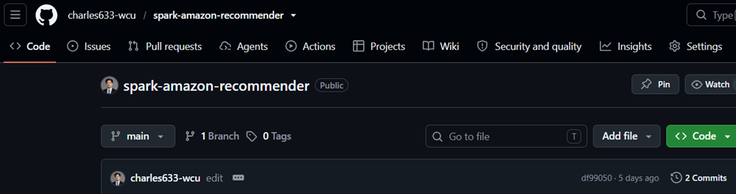 Scalable Amazon recommendation engine preview